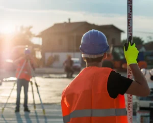 survey technicians at work