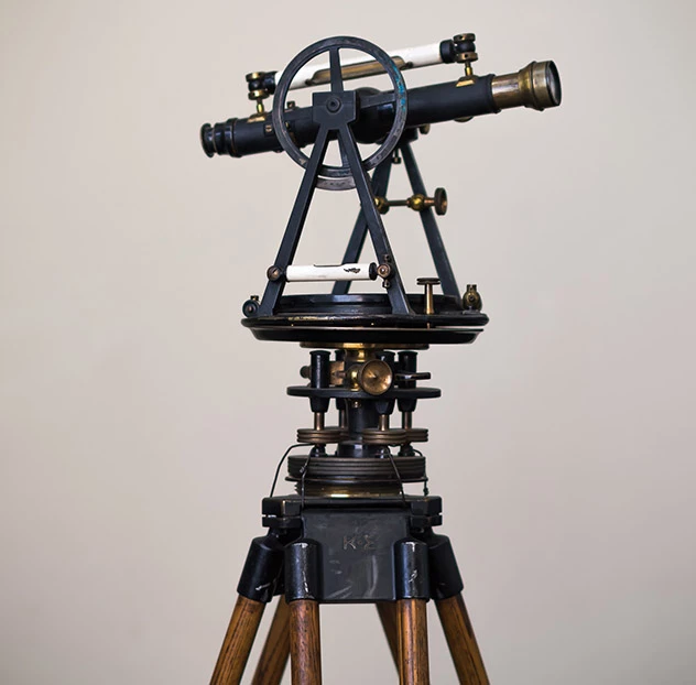 an antique tripod